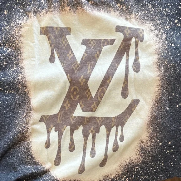 Louis Vuitton Drip Logo T-Shirt MEDIUM - Picture 5 of 5